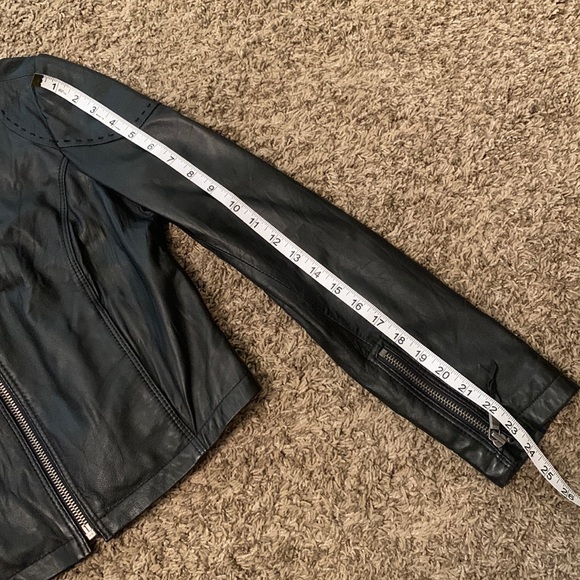 June 100% Genuine Leather Jacket - Picture 10 of 11